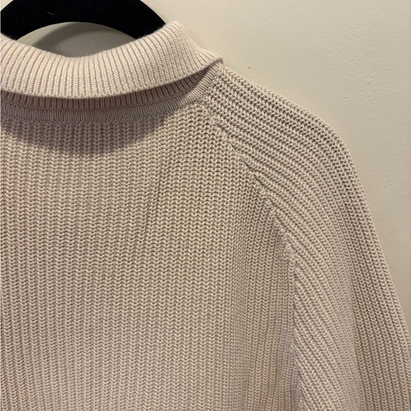 Madewell cream cotton sweater - Picture 5 of 6